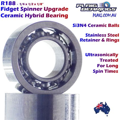 ceramic fidget spinner bearing upgrade  plaig bearings