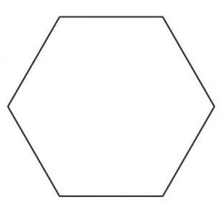 hexagon template  daley sue