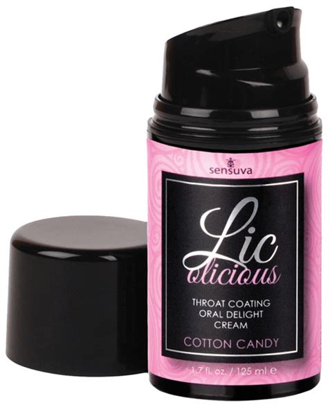 lic o licious oral delight cream 1 7 oz bottle cotton