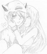 Anime Couple Drawing Sketch Cute Couples Pencil Coloring Easy Pages Kissing Sketches Drawings Romantic Hugging Getdrawings Simple Emo Clipart Paintingvalley sketch template