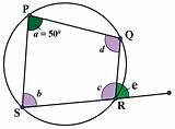 Cyclic Quadrilateral Quadrilaterals Theorems Cuemath sketch template