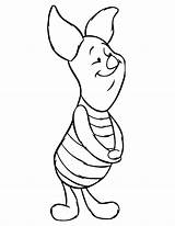 Piglet Coloring Pages Printable Pooh Winnie Listening Patiently Clipart Pig Cartoon Color Library Print Line Popular Clip Coloringhome sketch template
