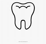 Tooth Diente Kindpng sketch template