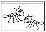 Coloring Antarctica Pages Ant Cute Kids Ants Getdrawings Getcolorings sketch template