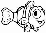 Ikan Mewarnai Gambar Nemo Mewarna Putih Anak Dibujos Paud Contoh Peces Kartun Pez Diwarnai Laut Badut Pola Sketsa Kelas Marimewarnai sketch template