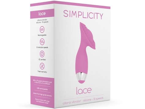 simplicity lace estimulador clitoris rosa sex shop alcorcón madrid