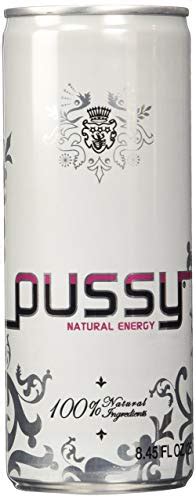 Pussy Natural Energy Drink 8 4 Ounce Pack Of 24 Ebay