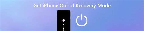 Best 3 Ways To Get Iphone Out Of Recovery Mode Without Computer