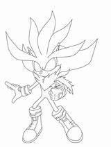Coloring Pages Hedgehog Sonic Silver Super Printable Coloringme Shadow Knuckles sketch template