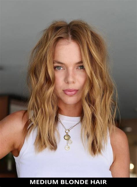 Medium Blonde Hair Color Ideas 31 Trending Ideas For 2024 Honey