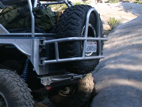 tjlj swing  rear tire carrier aluminum genright jeep parts