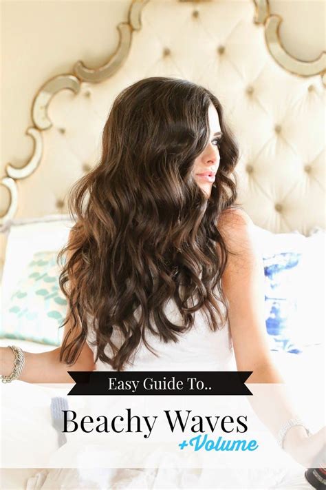 Easy Guide To Beachy Waves The Sweetest Thing Long Hair Styles