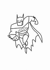 Batman Coloring Kids Drawings Cartoon Library Clipart sketch template