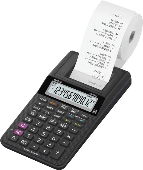 Casio Hr 10rc Printing Calculator Amazon Ca Electronics