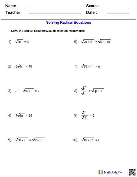 images  algebraic equations worksheets  grade  grade