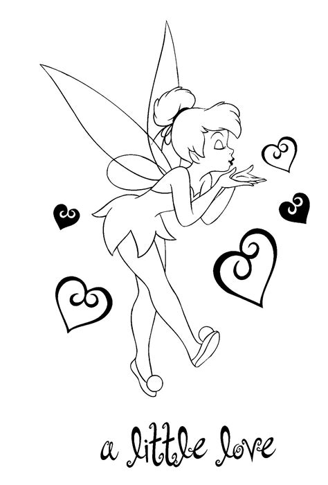 pin  sharon shuping  tinkerbell coloring pages tinkerbell