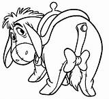 Coloring Pages Cartoon Cute Animal Eeyore Disney Winnie Pooh Colouring Animals Kids Clipart Classic Printabe Printable Fun Popular sketch template