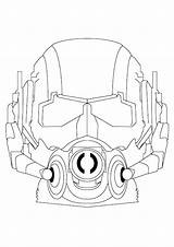 Avengers Masks Ausmalbilder sketch template