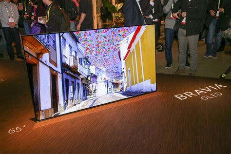sony s oled tv promises supreme picture hides speakers cnet