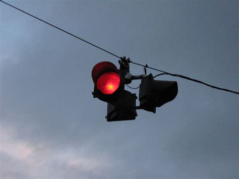 flashing red light red means stop  eugene  chris phan flickr