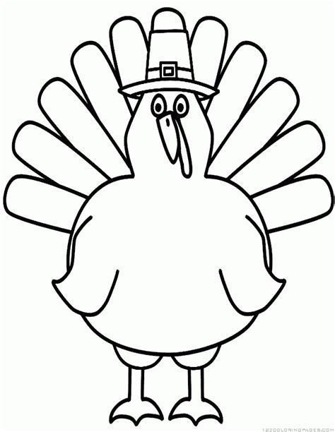 turkey coloring pages part