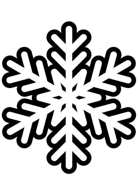 snowflake coloring page    clipartmag