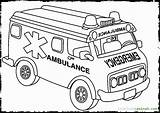 Ambulance Coloring Pages Rescue Vehicles Printable Colouring Print Car Emergency Truck Clipart Kids Color Sheets Building Cars Jeep Clip Getdrawings sketch template