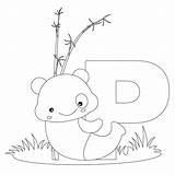 Letter Alphabet Coloring Pages Printable Animal Kids Worksheets Panda Letters Print Color Abc Sheets Printables Books Pp Getcolorings Ff Bestcoloringpagesforkids sketch template