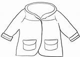 Raincoat Clothes Vorlagen Kid Stallion Kifest Kabát sketch template