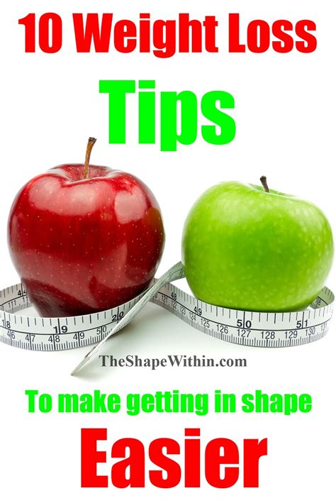10 weight loss tips that make losing weight easy the shape within