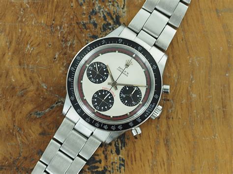 S Steel Rolex Daytona Musketeer Paul Newman Dial Ref 6264 From 1970