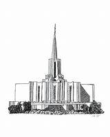 Temples Lds sketch template