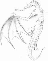 Wyvern Drawing Drive Creative Template Sketch Deviantart Pages Coloring Getdrawings sketch template