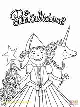 Pinkalicious Coloring Pages Nancy Fancy Printable Kids Birthday Color Colouring Peterrific Book Activities Getdrawings Print Party Sheets Choose Getcolorings Board sketch template