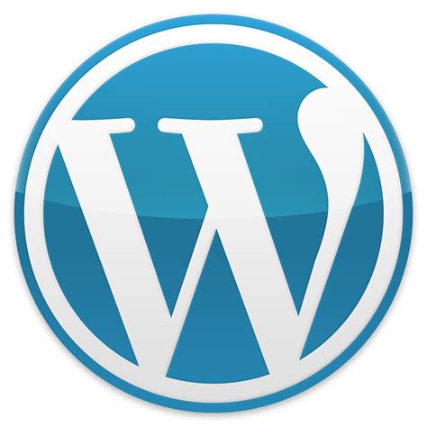 wordpress logo png transparent image  size xpx