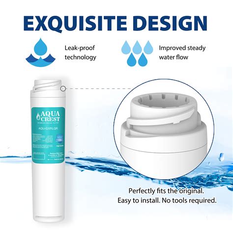 Aquacrest Gxrlqr Inline Water Filter Compatible With Ge Smartwater