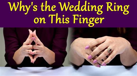 wedding ring finger why do we wear wedding rings 4th finger of left