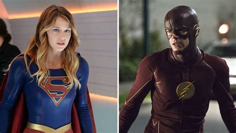 The Flash Supergirl Crossover Melissa Benoist Excited About Kara And