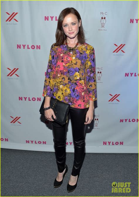 alexis bledel and lucy hale nylon tv issue launch party photo