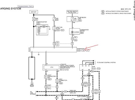 nissan alternator wiring schematic wiring diagram db