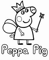Peppa Bubakids Colouring Blogx Pigs sketch template