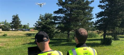 public safety drone pilot training mid michigan college