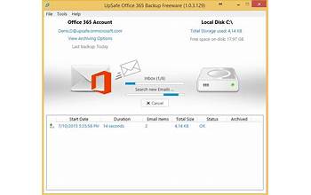Kernel Office 365 Backup & Restore screenshot #5