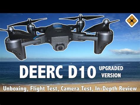 deerc  drone review rated   categories upgraded version flight camera unboxing