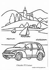 Cruiser Chrysler Fj Marque Automobili sketch template