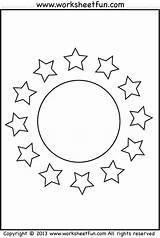 Worksheet Tracing Stars Worksheets Shape Circle Coloring Worksheetfun Preschool Printable Star Moon Sun Shapes Kindergarten Pdf Kids Pre Visit Choose sketch template