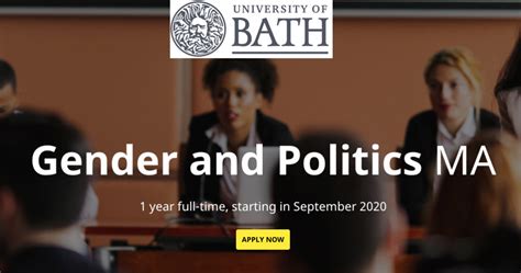 gender and politics 1 year master degree scholarship in uk asean