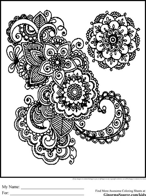 coloring pages  adults advanced coloring pages ginormasource