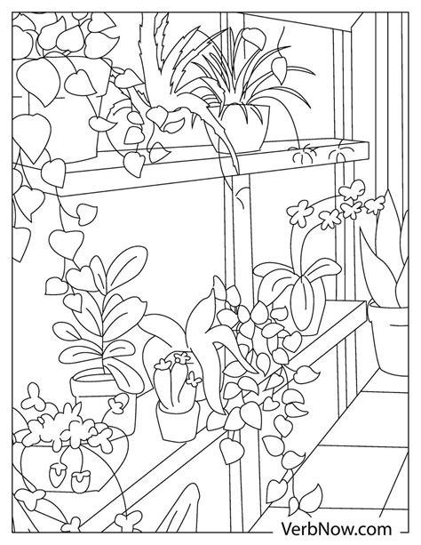 garden coloring pages book   printable  verbnow