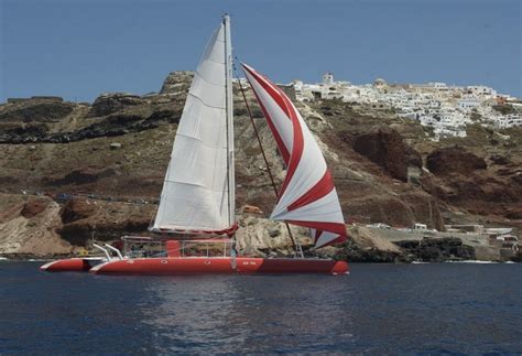 Santorini Oia Catamaran Morning Cruise Special Prices By Antelope Travel